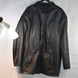 Danier Mens Black XL Leather Jacket